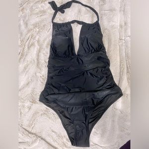 Cupshe black one piece swimsuit